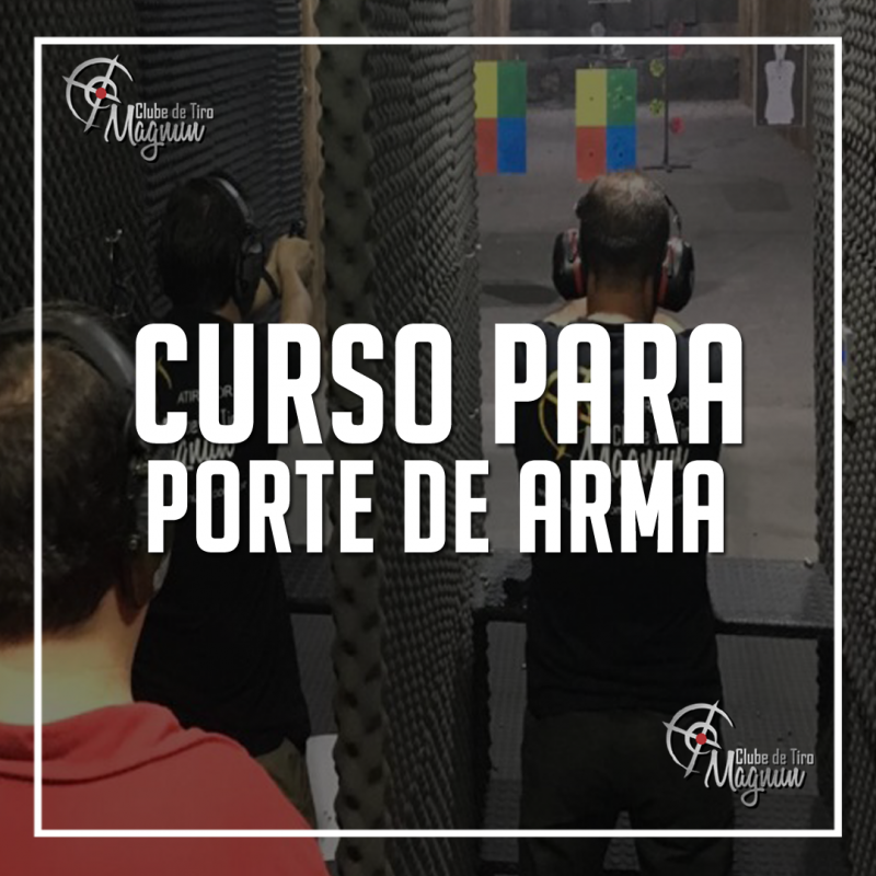 CURSO PARA PORTE DE ARMA